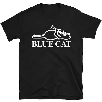 Buy Blue Cat Records Music Studio Retro Musician T-shirt Ultra Cotton Tee • 10.99£