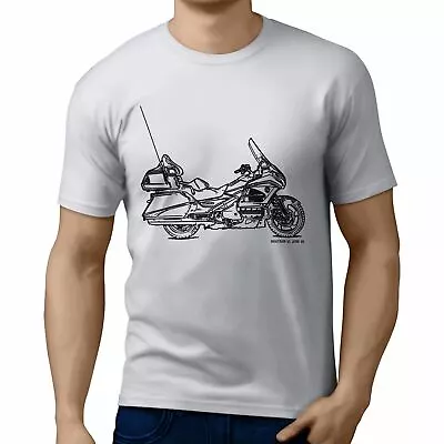 Buy JL Illustration For A Honda Gold Wing GL1800 Motorbike Fan T-shirt • 19.99£