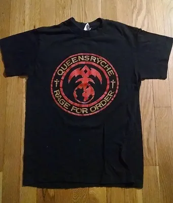 Buy Vintage Queensryche Rage For Order M T-Shirt 1986-87 • 118.40£