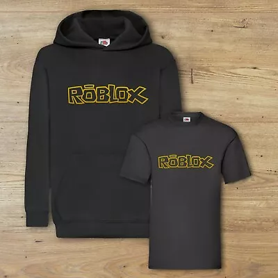 Buy Roblox Kids Hoodie T-Shirt Boys Girls Great Gift Gamers Free Delivery • 5.45£
