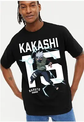 Buy Naruto Kakashi 15 100% Official Merchandise Men's  Printed Tshirt • 17.99£