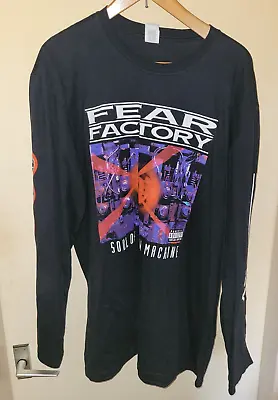 Buy Fear Factory T Shirt Size XXL Soul Of A New Machine L/S Metal Industrial • 24.99£