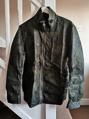 Buy G-Star Raw Men's Powel DC Overshirt Long Sleeve Camouflage Jacket • 30£