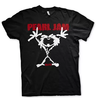 Buy Pearl Jam Ten Logo Eddie Vedder Rock Licensed Tee T-Shirt Men • 16.36£