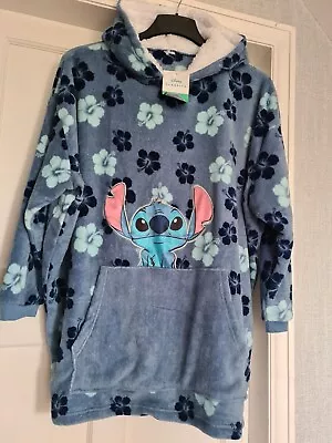 Buy Disney Lilo & STITCH SNUDDIE Hooded Oversize Blanket Hoodie Oodi Snoodi One Size • 35£