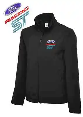 Buy Ford Racing ST Embroidered Logo Soft Shell Jacket.  Waterproof And Breathable. • 28.50£