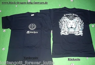 Buy Munich T-Shirt  LION  Ultra Stadium Navy Blue Fan • 15.57£