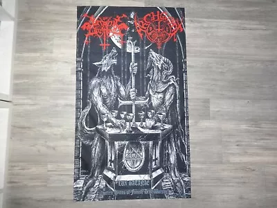 Buy Archgoat Flag Flagge Poster Black Death Metal Abigor Taake Mayhem 6666 • 25.65£