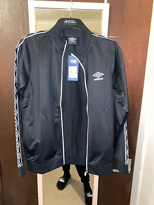 Buy Small Black Umbro Jacket New With Tags  • 5£