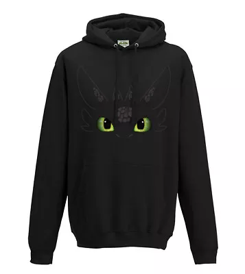 Buy Toothless - How To Train Your Dragon - Night Fury - Face - Adult's Unisex Hoodie • 35.99£