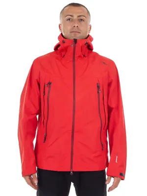 Buy CMP Functional Jacket Outdoor Jacket Between-Seasons Red Climaprotect 12k • 85.91£