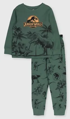 Buy TU Green Jurassic World Pyjamas 11-12 Years New • 12£