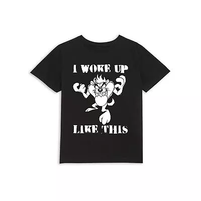 Buy Official Looney Tunes Tasmanian Devil I Woke Up Like This Kids' T-Shirt • 14.99£