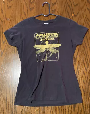 Buy Coheed And Cambria Dragonfly Rise T-Shirt Short Sleeve Black Womens M - RARE • 28.34£