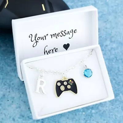 Buy Game Controller Bracelet, Personalised Jewellery, Gamer Gifts, Womens Geek Gifts • 8.49£