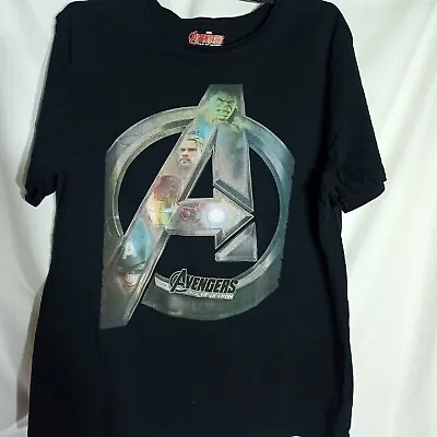 Buy Marvel Avengers Age Of Ultron T-Shirt Short Sleeved Tee Men's Fit Medium Xxl • 15.71£