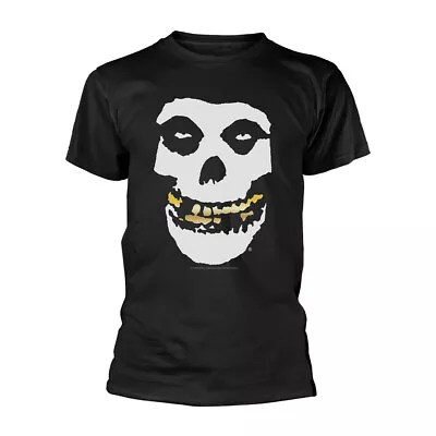 Buy The Misfits Gold Teeth Skull Face Official Tee T-Shirt Mens Unisex • 19.42£
