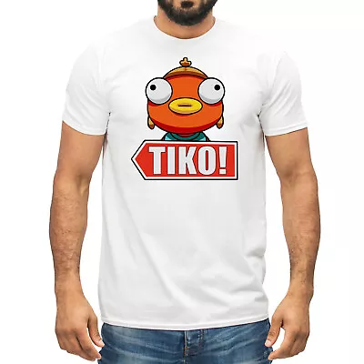 Buy Tiko Merch Fishy Mens Kids Tshirt Gaming Gamer Children Funny Gift Tee Top • 6.99£