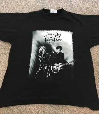 Buy Jimmy Page & Robert Plant 1998 Walking Into Clarksdale Official Tour T-shirt • 39.99£