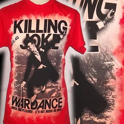 Buy Killing Joke  Wardance 100% Unique  Punk  T Shirt Medium Bad Clown Clothing • 16.99£