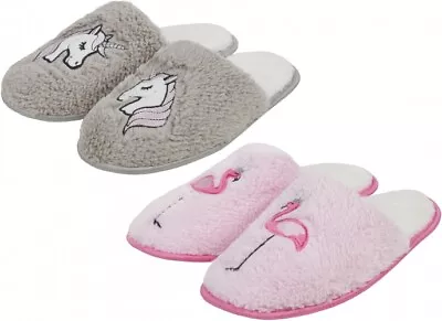 Buy Bnip - Unicorn Memory Foam Slippers Grey Sizes 3-8 - Free Post To  Uk Only • 7.25£