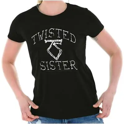 Buy Rock Band Twisted Sister Concert Souvenir Womens Short Sleeve Ladies T Shirt • 17.97£
