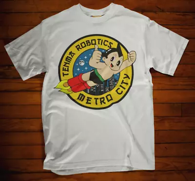 Buy Astro Boy T-Shirt Metro City Robotics Cartoon Comic  Movie Film Retro Classic • 5.99£