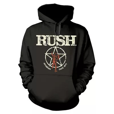 Buy Rush American Tour 1977 Alex Lifeson Geddy Lee Official Hoodie Hooded Top • 51.32£