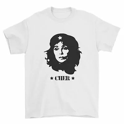 Buy Cher Guevara - T Shirt - Rebel Leader Famous Singer Cuba Mashup • 12.99£