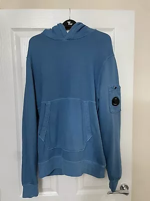 Buy CP Company Resist Dyed Hoodie Blue Medium • 100£