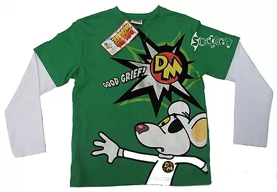Buy Boys Danger Mouse Good Grief! Long Sleeve Top Ages 4-12 Years • 4.99£