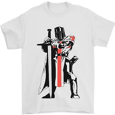 Buy Knights Templar With Broad Sword Mens T-Shirt 100% Cotton • 7.49£