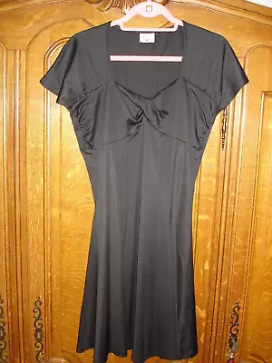 Buy Banned Apparel Dancing Days Black Summer Dress, Short Sleeves, Size 14, • 10£