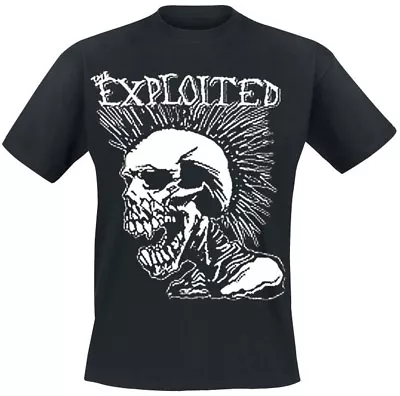 Buy Exploited (The) - Mohican Skull T Shirt • 16.99£