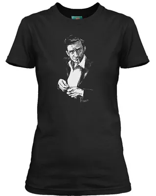 Buy Johnny Cash Inspired, Women's T-Shirt • 18£