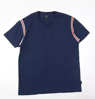 Buy Burton Mens Blue Cotton T-Shirt Size XL Round Neck • 5.50£