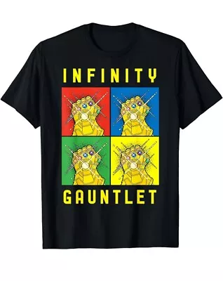 Buy Marvel Avengers Infinity Gauntlet Comic Box Up T-Shirt Small  • 2£