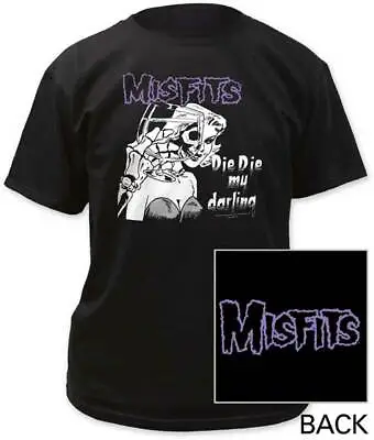 Buy MISFITS, The - Die, Die My Darling (with Backprint):T-shirt - NEW - MEDIUM ONLY • 22.13£