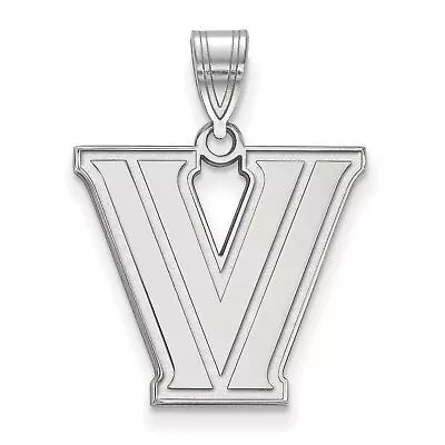 Buy Villanova University Wildcats School Letter Logo Pendant In Sterling Silver • 54.80£