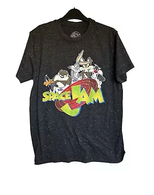 Buy Space Jam Vintage Looney Tunes Grey Shirt Size M • 13.99£