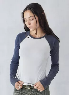 Buy Urban Outfitters BDG Raglan Long Sleeved T-shirt Size Medium • 11.99£
