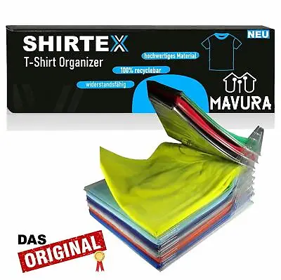 Buy SHIRTTEX T-Shirt Organizer Stackable Storage Bag Laundry Shirts Set Of 10 • 12£