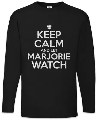 Buy Keep Calm And Let Marjorie Watch American Men Long Sleeve T-Shirt Horror Story • 27.59£