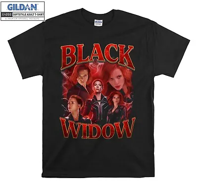 Buy Black Widow Poster Avenger T-shirt Gift Hoodie T Shirt Men Women Unisex 6566 • 12.95£