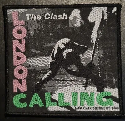 Buy The Clash London Calling Iron On Patch Punk Rock Bands • 6.99£