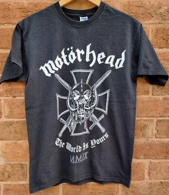 Buy Motorhead 2010 T Shirt Official Merch The World Is Yours Size SMALL  • 14.99£