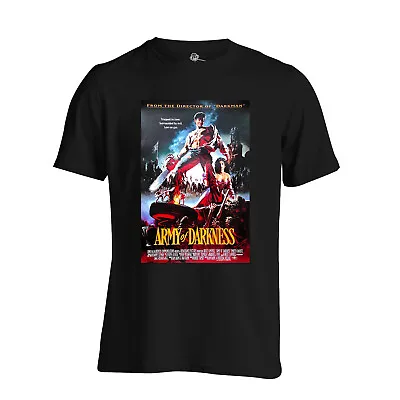 Buy Army Of Darkness T Shirt Classic Movie Film Poster Print • 21.99£