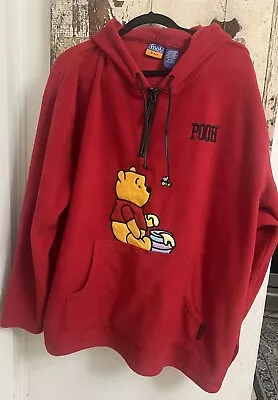 Buy Winnie The Pooh Disney Plus Size Woman’s Fleece Hoodie Sz 26/28 • 23.48£