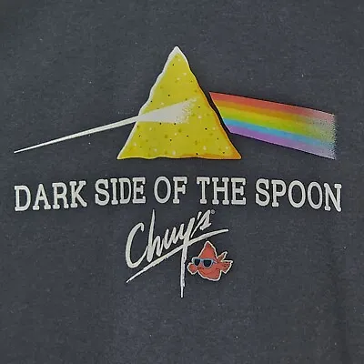 Buy CHUY'S DARK SIDE OF THE SPOON Black T-shirt Chuy's Blackout 2017 MEDIUM • 29.81£
