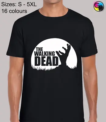 Buy Walking Dead Hand Zombie TV Show Daryl Dixon Fit T-Shirt Top For Men • 10.95£